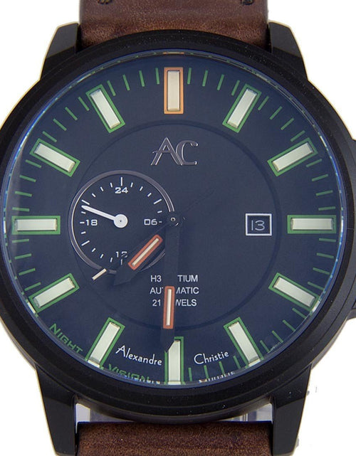 Load image into Gallery viewer, 9202NMALIPBAGN Alexandre Christie Night Vision Mens Automatic Watch - Watch Keepers
