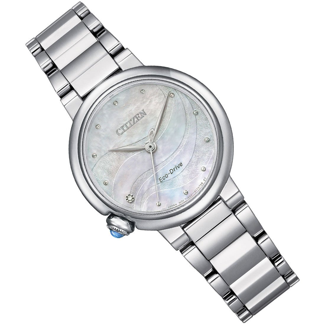 Citizen eco drive women's hot sale watch mother of pearl