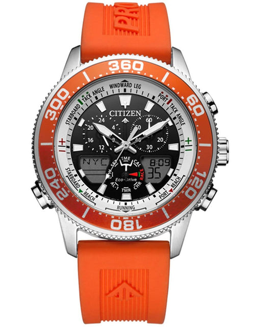 Load image into Gallery viewer, Citizen Promaster Marine Yacht Eco-Drive Black Dial Male 200m Watch JR4061-18E
