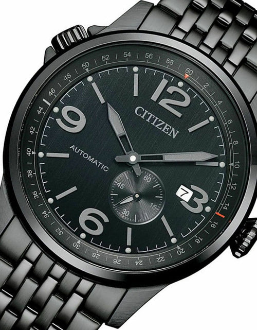 Load image into Gallery viewer, NJ0147-85E Citizen Pilot Automatic Black Dial Analog Stainless Steel Watch
