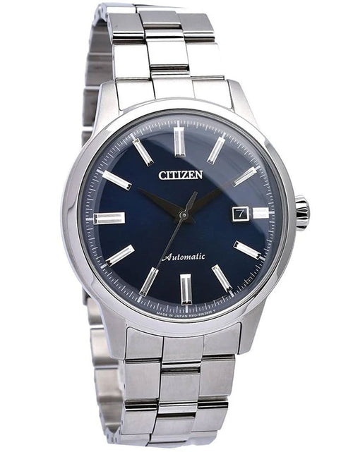 Load image into Gallery viewer, NK0000-95L Citizen Automatic Blue Dial Analog Made in Japan Watch
