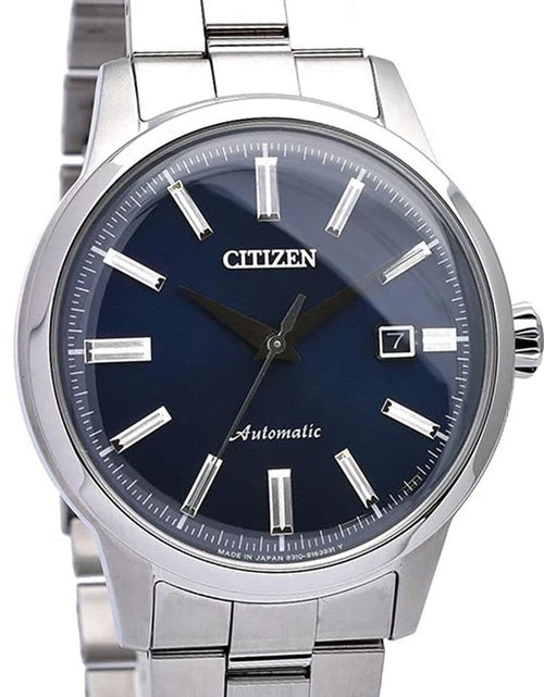Load image into Gallery viewer, NK0000-95L Citizen Automatic Blue Dial Analog Made in Japan Watch
