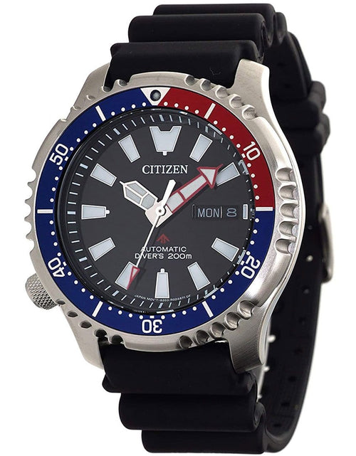 Load image into Gallery viewer, Citizen Promaster Fugu Automatic Pepsi Bezel Male 200m Watch NY0088-11E

