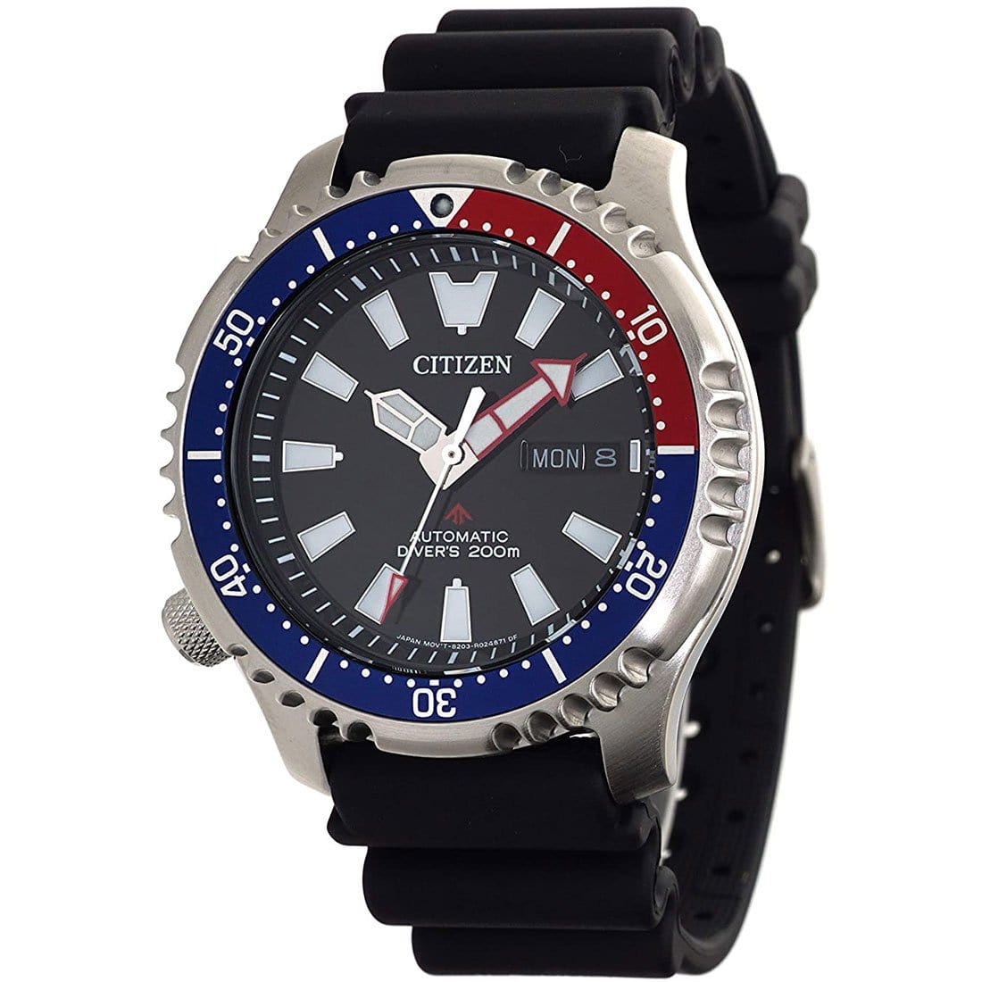 Citizen Promaster Fugu Automatic Pepsi Bezel Male 200m Watch NY0088-11E