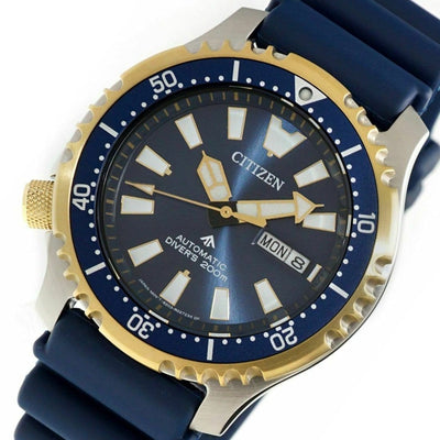 Citizen Promaster Fugu Automatic Blue Dial Mens 200m Watch NY0096-12L