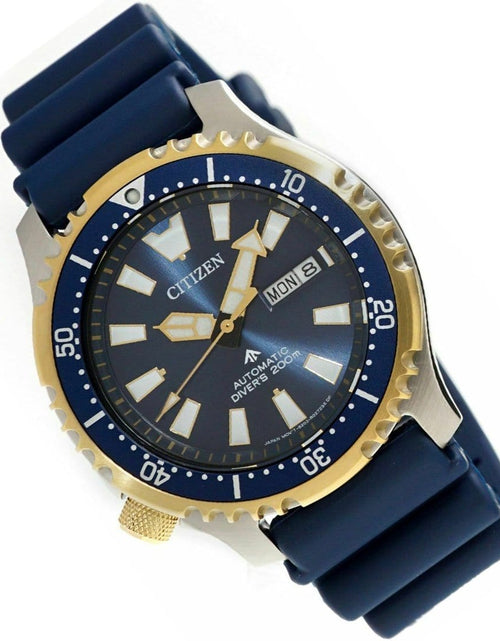 Load image into Gallery viewer, Citizen Promaster Fugu Automatic Blue Dial Mens 200m Watch NY0096-12L
