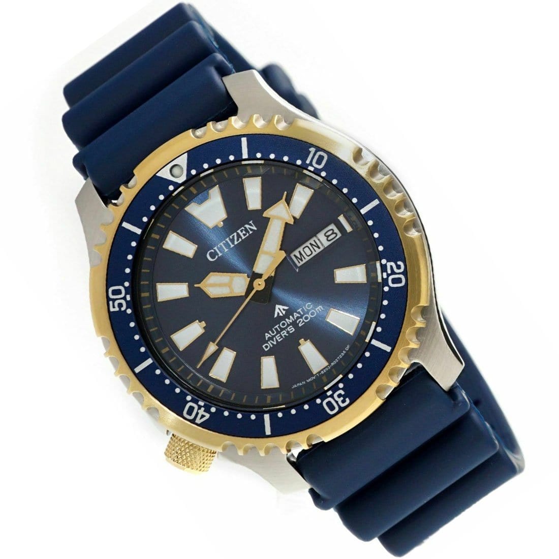 Citizen Promaster Fugu Automatic Blue Dial Mens 200m Watch NY0096-12L