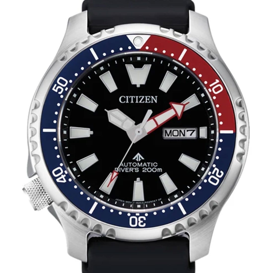 Citizen Promaster Fugu Automatic Black Dial Mens 200m Watch NY0110-13E
