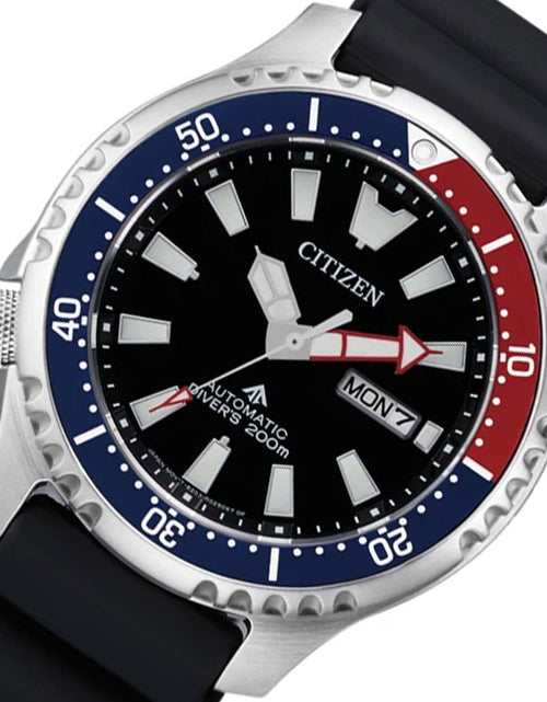 Load image into Gallery viewer, Citizen Promaster Fugu Automatic Black Dial Mens 200m Watch NY0110-13E
