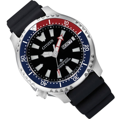 Citizen Promaster Fugu Automatic Black Dial Mens 200m Watch NY0110-13E