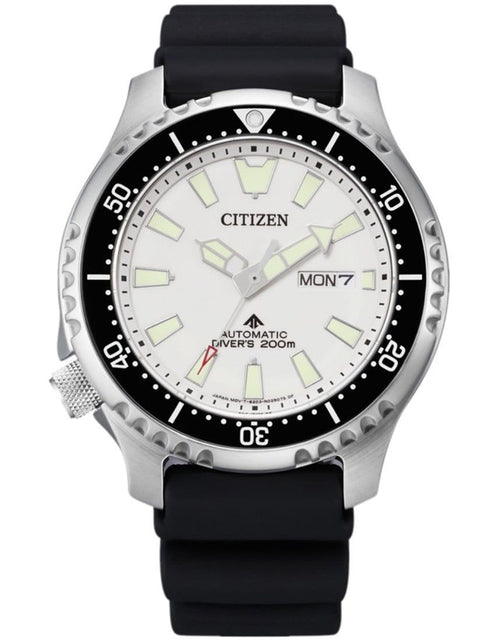 Load image into Gallery viewer, Citizen Promaster Fugu Automatic White Dial Mens 200m Watch NY0118-11A
