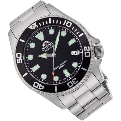 RA-AC0K01B10B RA-AC0K01B Orient Automatic Black Dial WR200m Watch