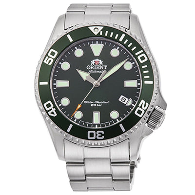 RA-AC0K02E10B RA-AC0K02E Orient Automatic Green Dial WR200m Watch