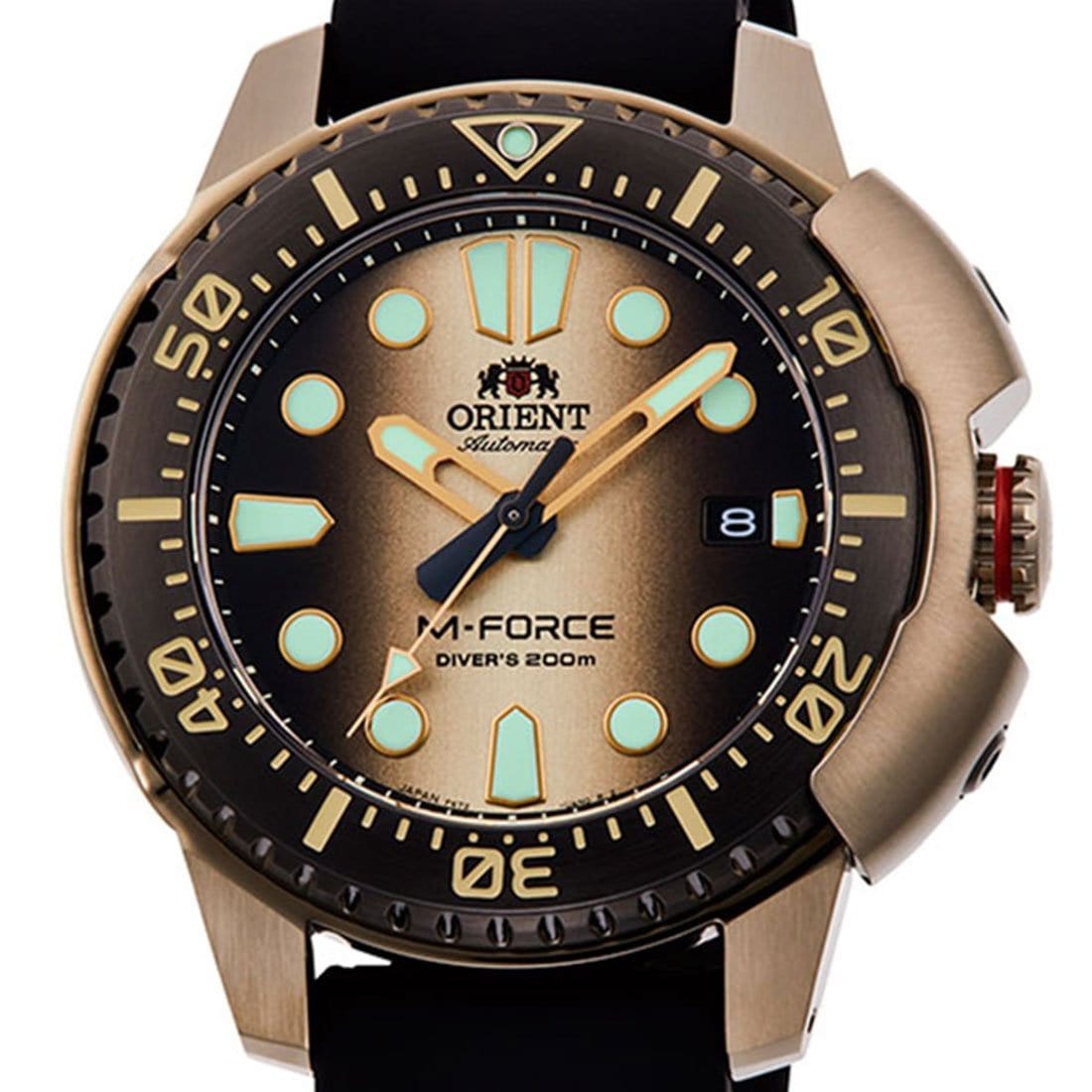 Orient M-FORCE Automatic Power Reserve 200M Diver Watch RA-AC0L05G00B RA-AC0L05G