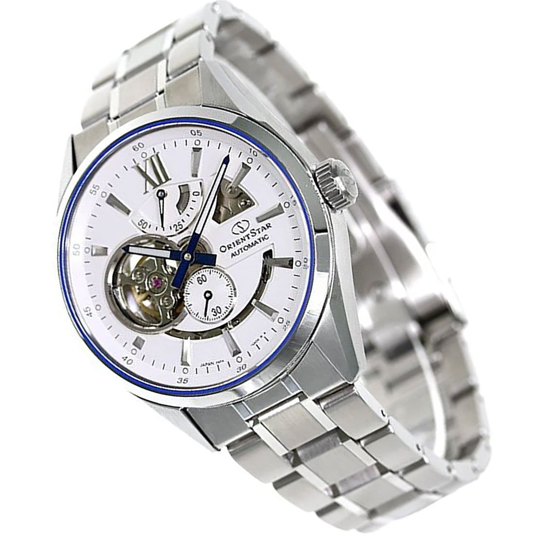 Orient Star Made in Japan Automatic Open Heart Watch RE-AV0113S00B RE-AV0113S