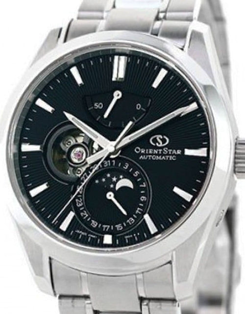 Load image into Gallery viewer, RE-AY0001B00B RE-AY0001B Orient Star Moon Phase Classic Automatic Open Heart Watch
