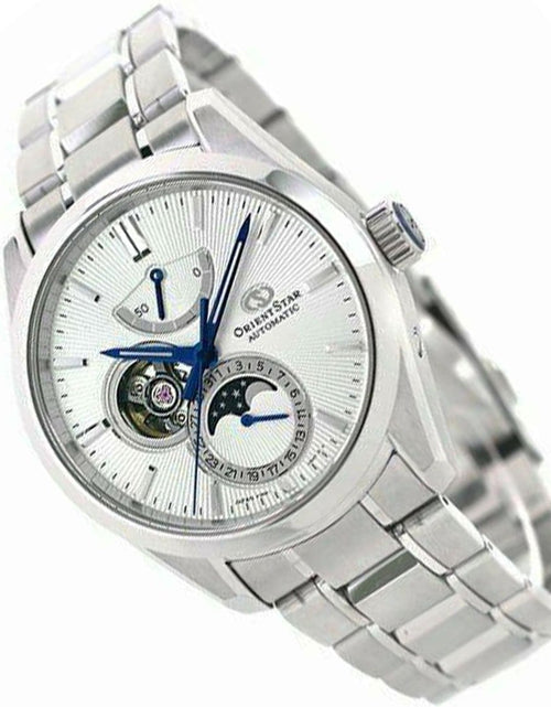 Load image into Gallery viewer, RE-AY0002S00B RE-AY0002S Orient Star Moon Phase Classic Automatic Open Heart Watch
