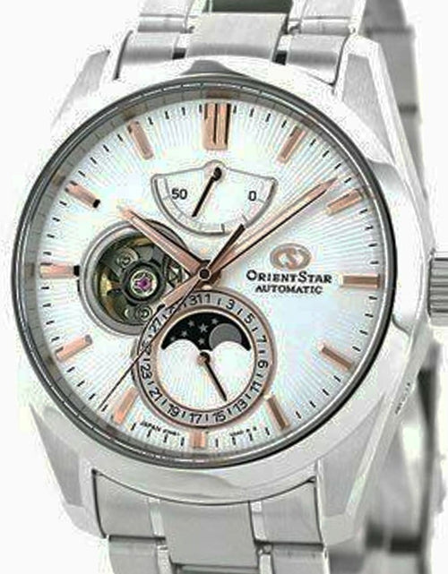 Load image into Gallery viewer, RE-AY0003S00B RE-AY0003S Orient Star Moon Phase Classic Automatic Open Heart Watch
