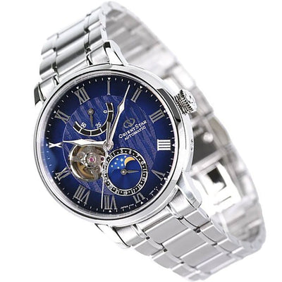 Orient Star Made in Japan Automatic Open Heart Watch RE-AY0103L00B RE-AY0103L