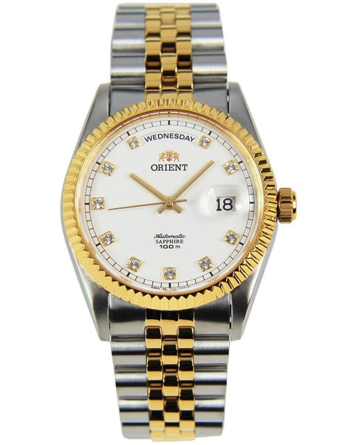 Load image into Gallery viewer, Orient Oyster Dignitary Automatic Mens Japan Watch SEV0J002WY EV0J002W
