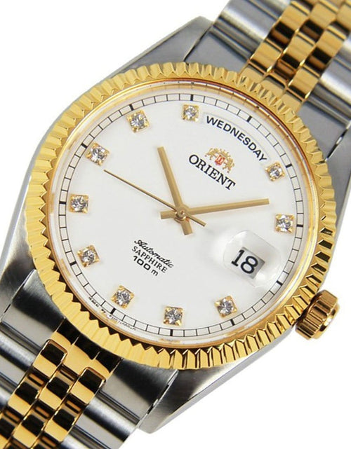 Load image into Gallery viewer, Orient Oyster Dignitary Automatic Mens Japan Watch SEV0J002WY EV0J002W
