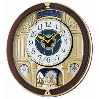 QXM356B Seiko Melodies In Motion Wall Clock