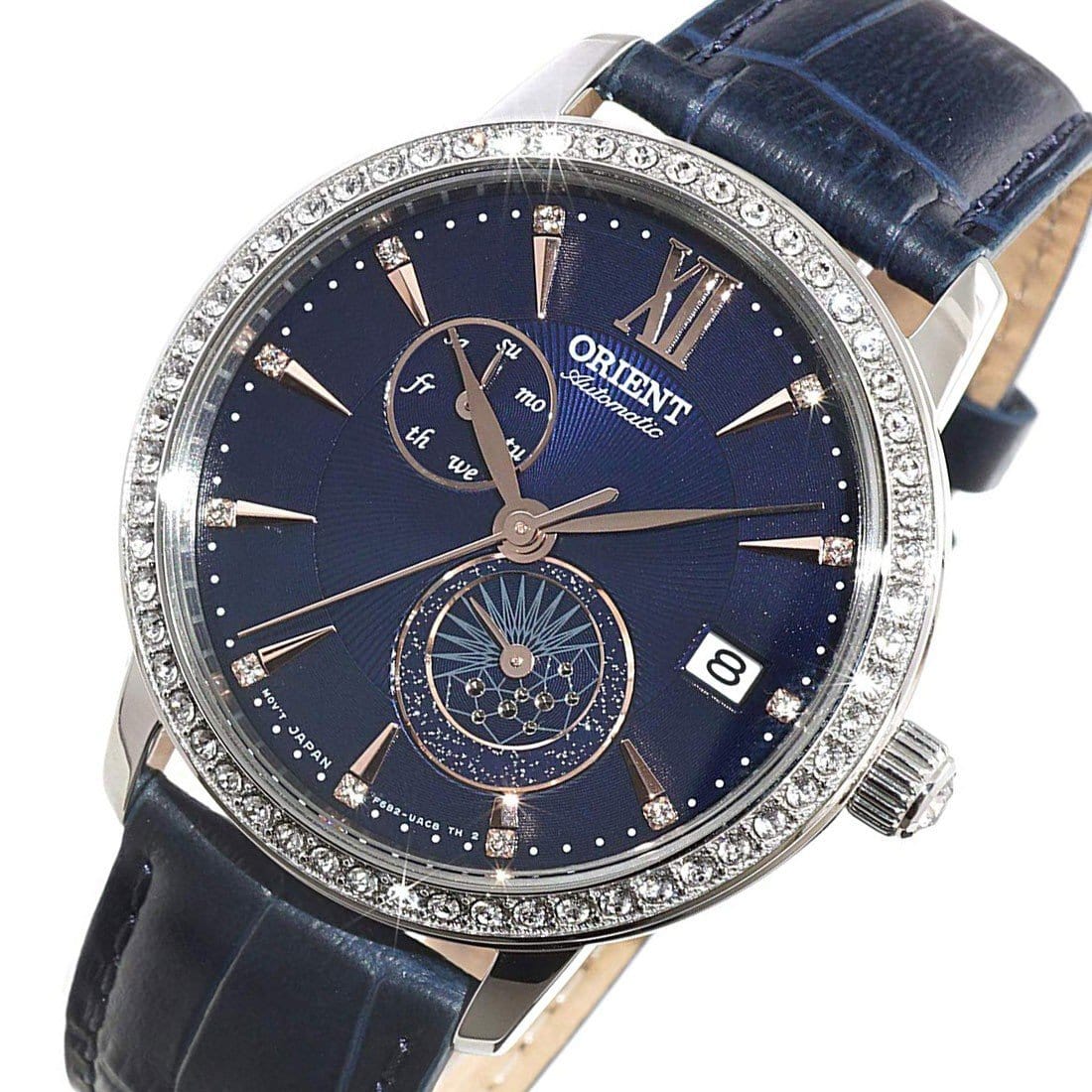 Orient Classic Automatic Blue Dial Female Watch RA-AK0006L10B RA-AK0006L