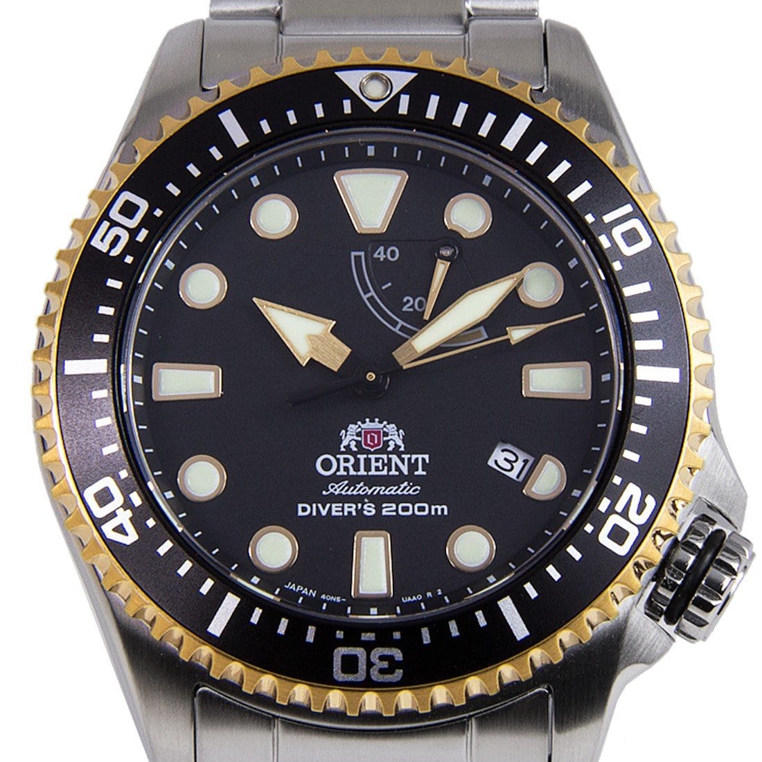 Orient Automatic 200M Analog Mens Divers Watch RA-EL0003B00B - Watch Keepers