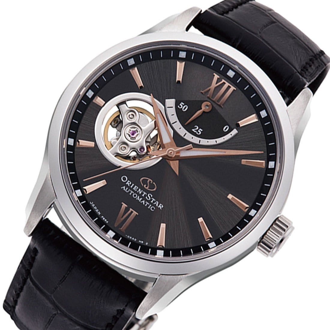Orient Star RE-AT0007N RE-AT0007N00B Mens Automatic Open Heart Watch