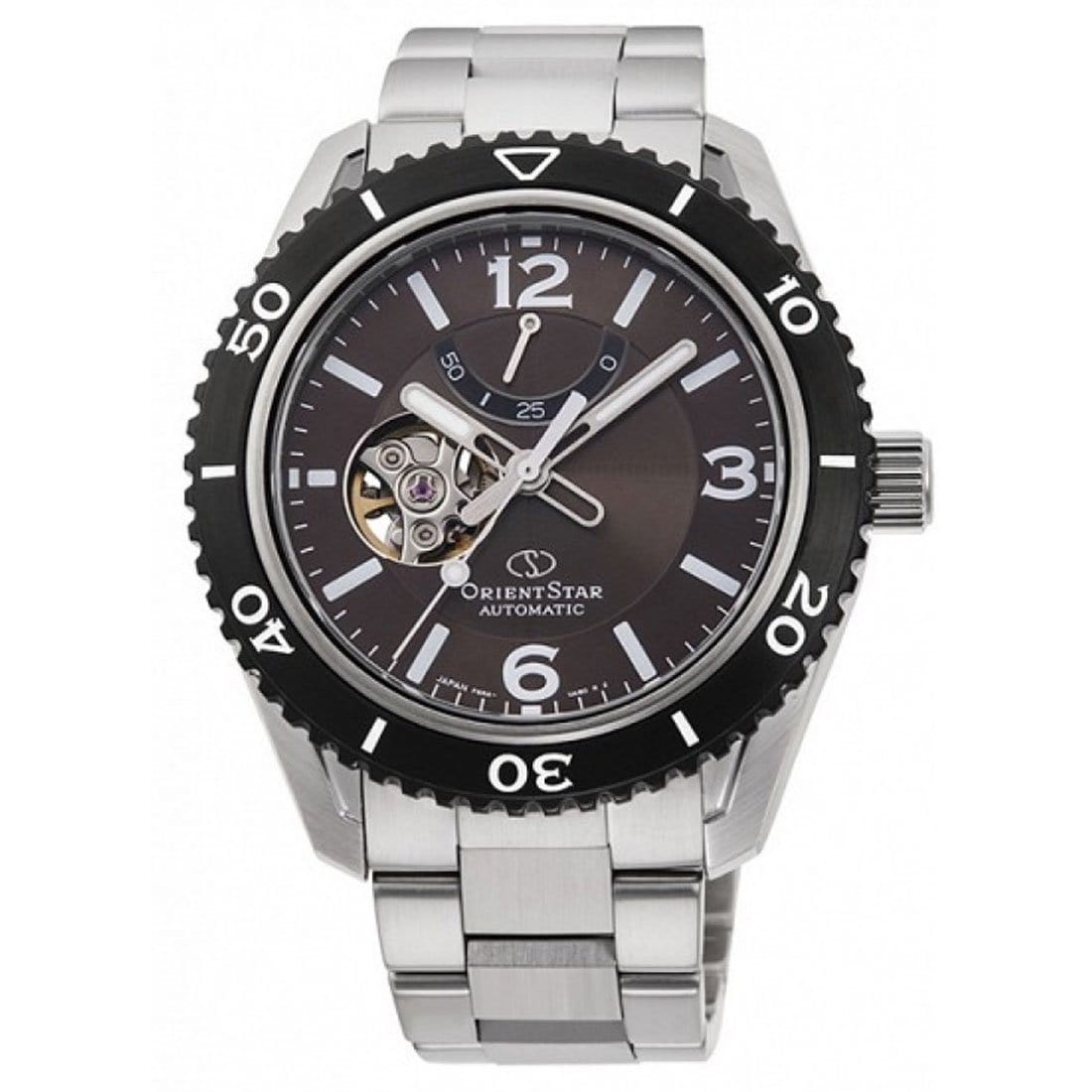 RE-AT0102Y00B RE-AT0102Y Orient Star Automatic Semi Skeleton Mens Watch