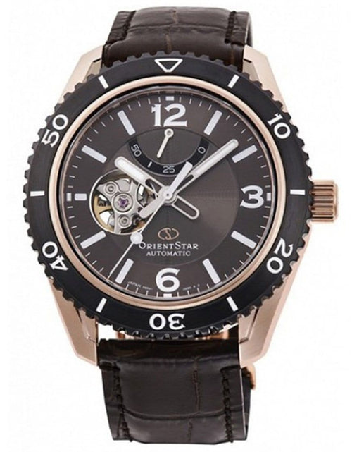 Load image into Gallery viewer, RE-AT0103Y00B RE-AT0103Y Orient Star Automatic 200M Mens Leather Watch

