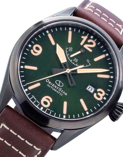 Load image into Gallery viewer, Orient Star RE-AU0201E RE-AU0201E00B Mens Automatic Leather Watch
