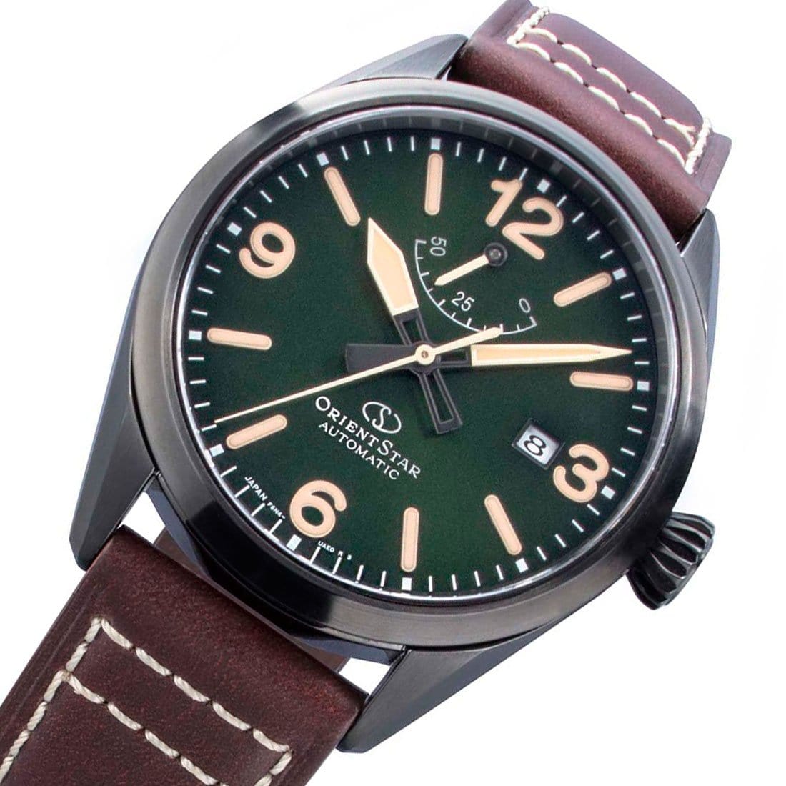 Orient Star RE-AU0201E RE-AU0201E00B Mens Automatic Leather Watch