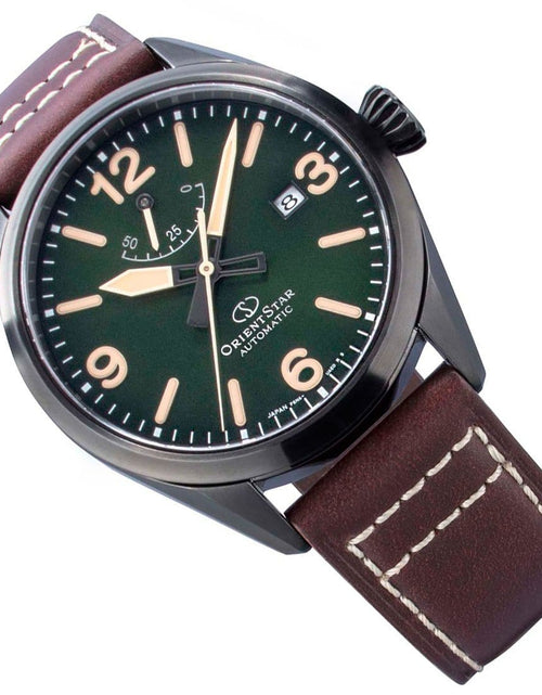 Load image into Gallery viewer, Orient Star RE-AU0201E RE-AU0201E00B Mens Automatic Leather Watch

