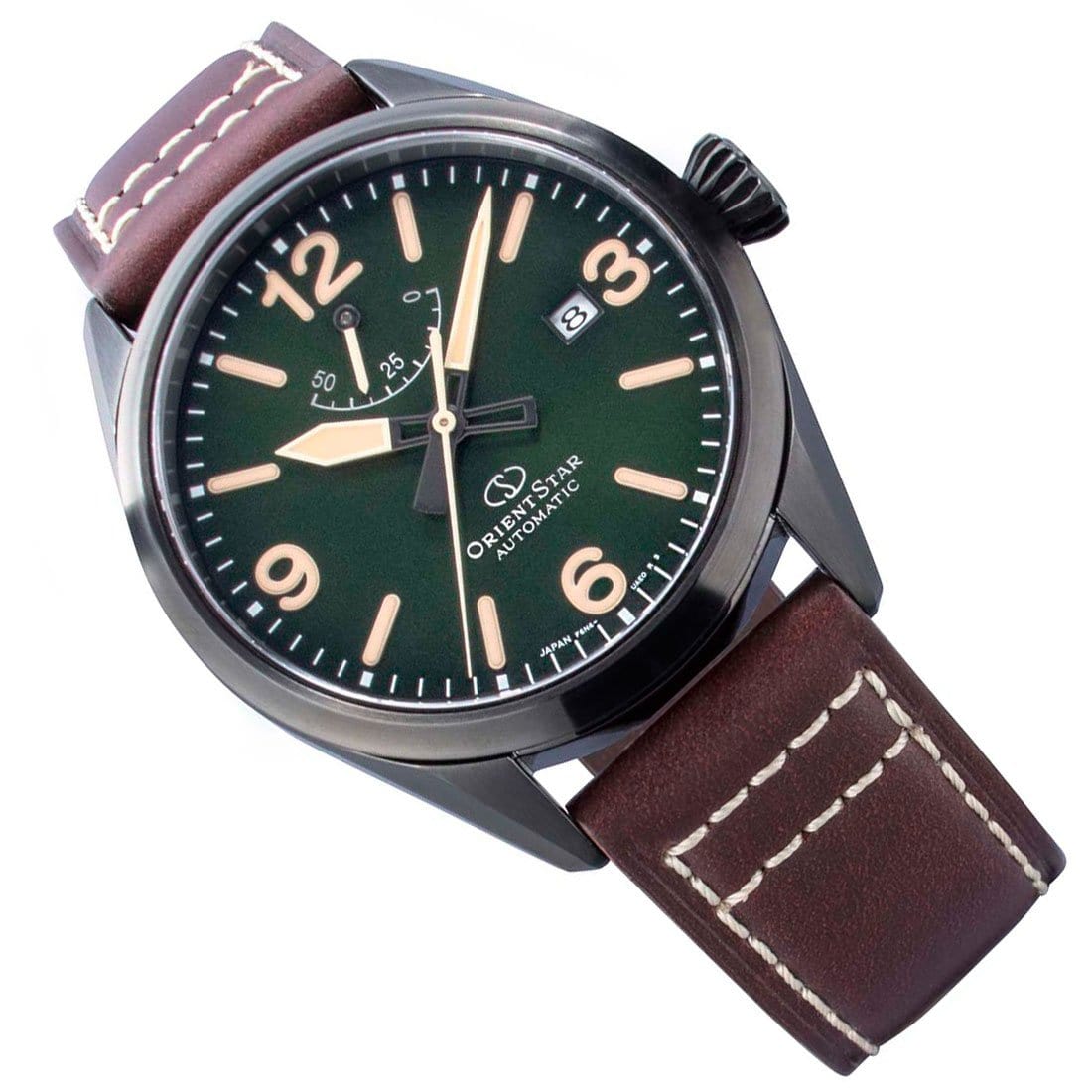 Orient Star RE-AU0201E RE-AU0201E00B Mens Automatic Leather Watch