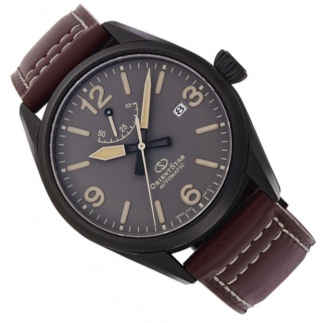 Orient Star RE-AU0202N RE-AU0202N00B Mens Automatic Leather Watch