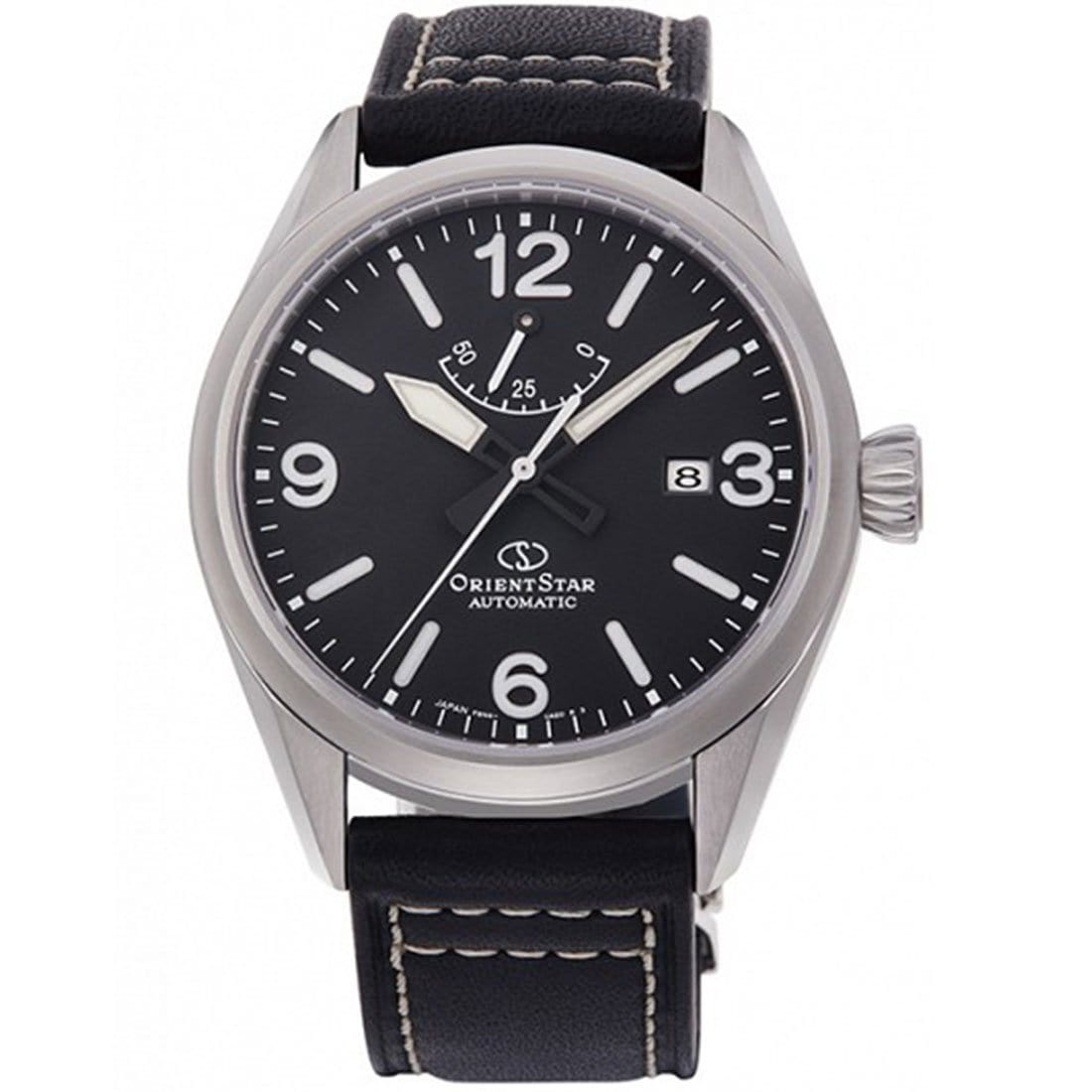 Orient Star RE-AU0203B RE-AU0203B00B Mens Automatic Leather Watch