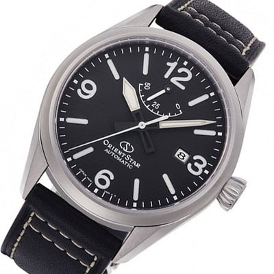 Orient Star RE-AU0203B RE-AU0203B00B Mens Automatic Leather Watch