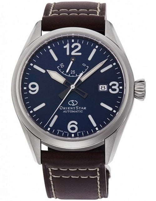 Load image into Gallery viewer, Orient Star RE-AU0204L RE-AU0204L00B Mens Automatic Leather Watch
