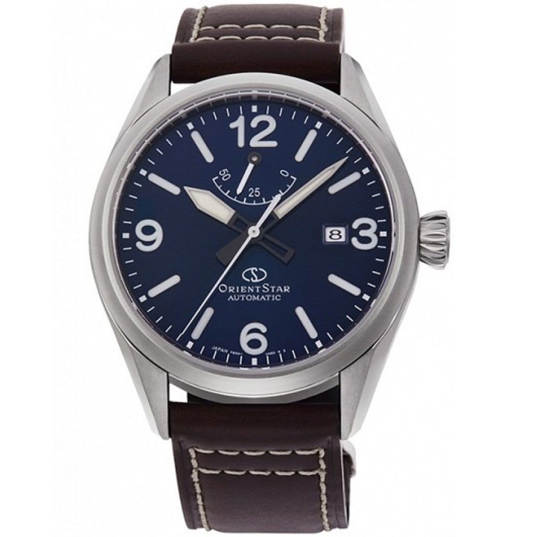 Orient Star RE-AU0204L RE-AU0204L00B Mens Automatic Leather Watch