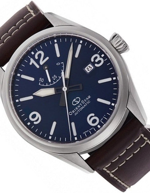 Load image into Gallery viewer, Orient Star RE-AU0204L RE-AU0204L00B Mens Automatic Leather Watch
