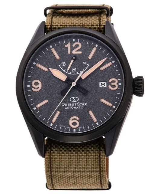 Load image into Gallery viewer, Orient Star Automatic 100M Canvas Strap Male Watch RE-AU0206B RE-AU0206B00B
