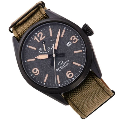 Orient Star Automatic 100M Canvas Strap Male Watch RE-AU0206B RE-AU0206B00B