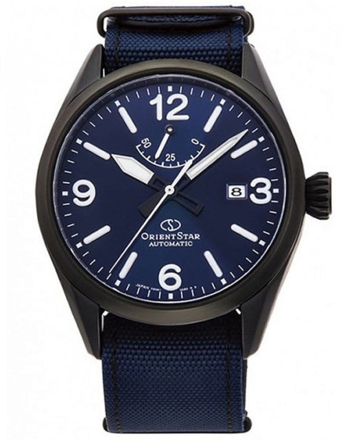 Load image into Gallery viewer, RE-AU0207L RE-AU0207L00B Orient Star Automatic 100M Nylon Date Male Sports Watch
