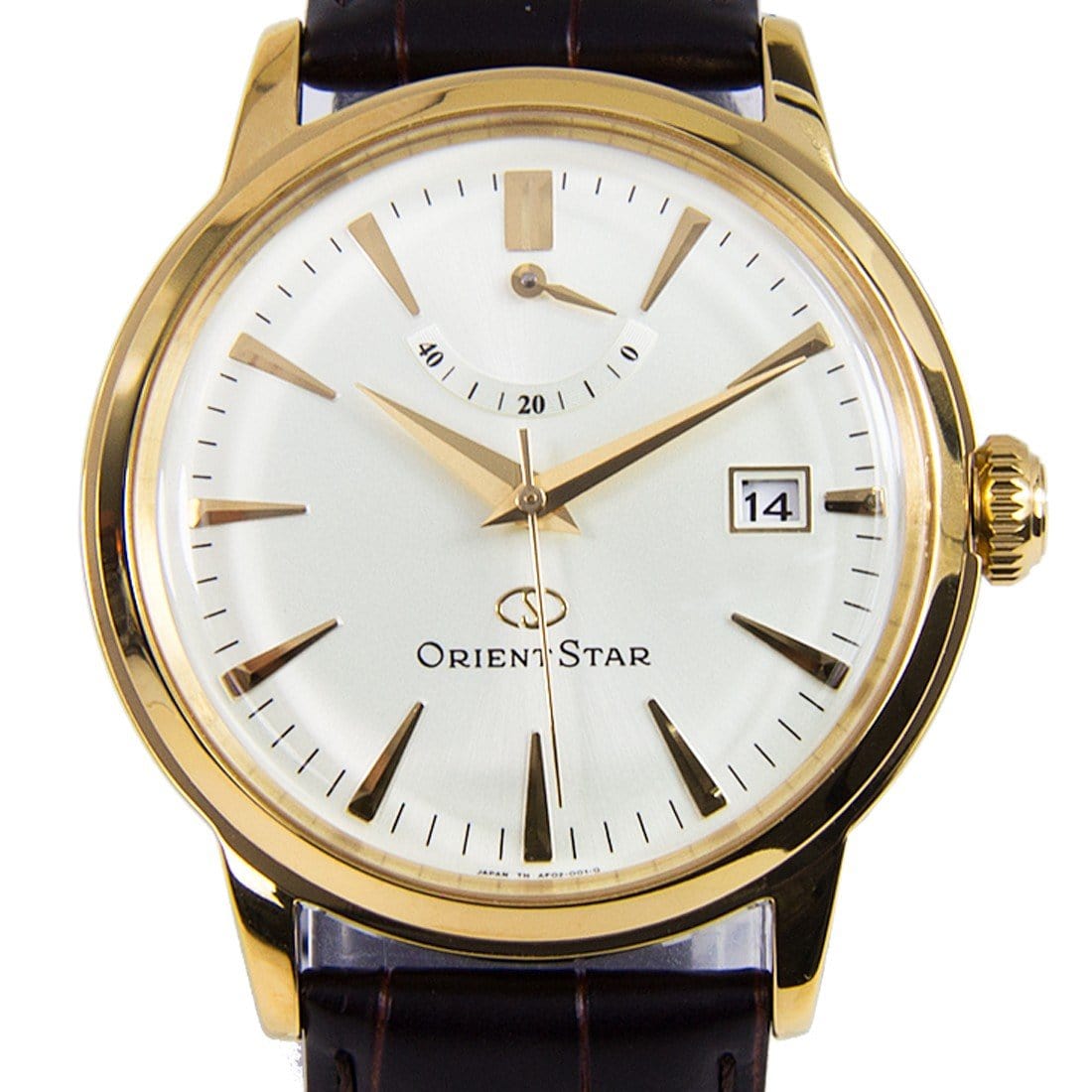 Orient Star Classic Automatic Power Reserve Mens Watch SAF02001S0 AF02001S