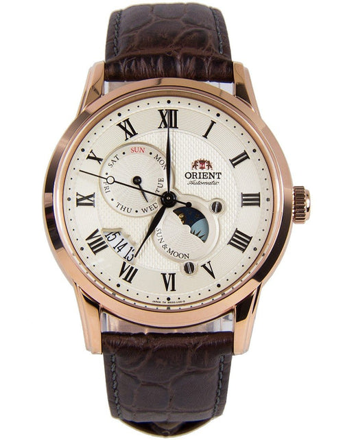 Load image into Gallery viewer, Orient Sun &amp; Moon Automatic Analog Mens Watch SAK00001Y0 AK00001Y
