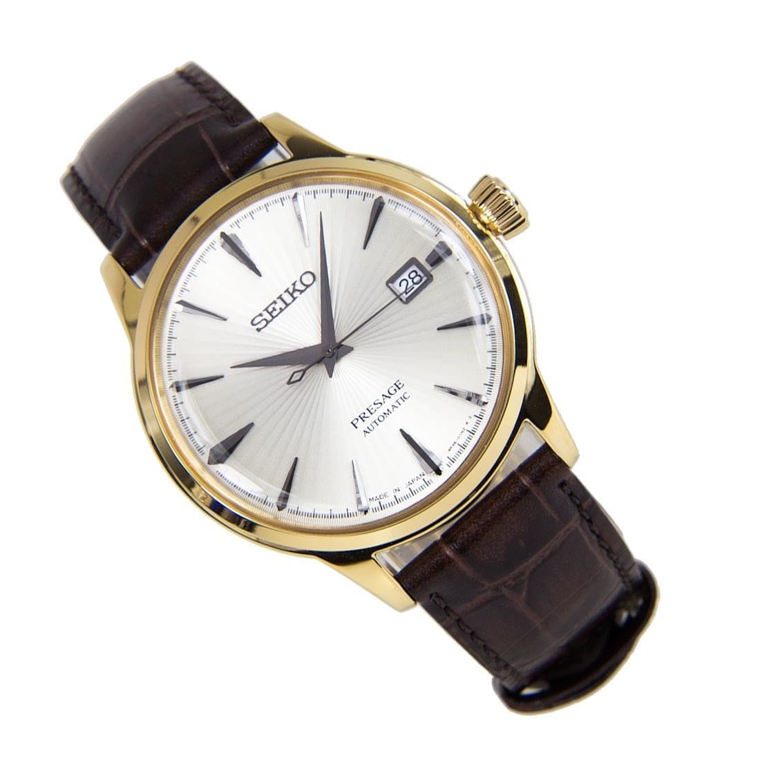 seiko presage men's automatic watch