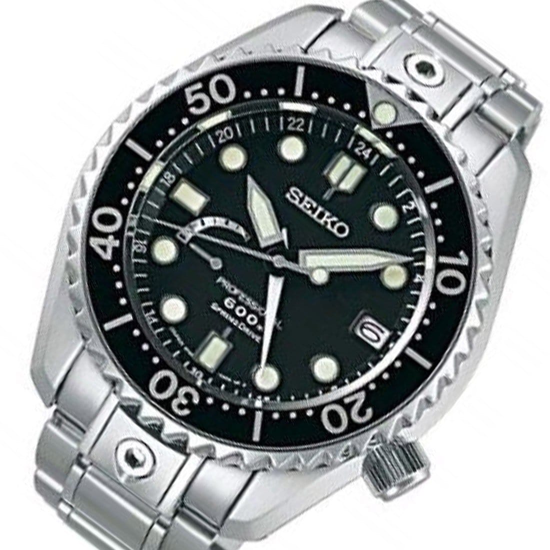 SBDB011 Seiko Prospex Professional Spring Drive 600M Analog Mens Dive Watch