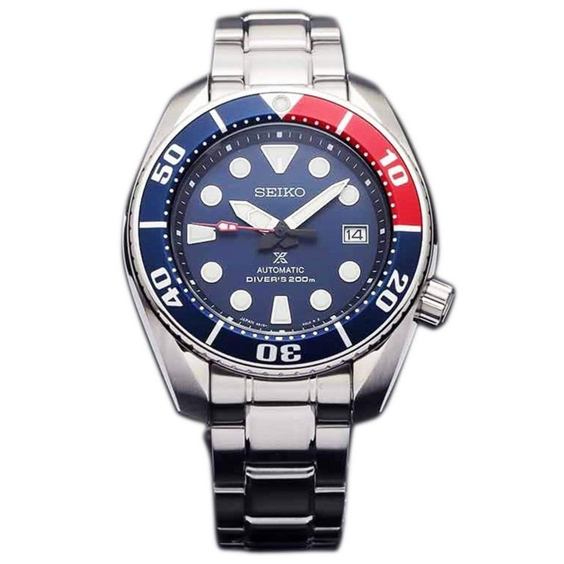 SBDC057 SBDC057J1 Seiko JDM Prospex Sumo Pepsi Mens Dive Watch