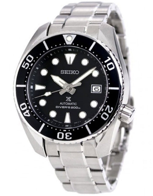 Load image into Gallery viewer, Seiko SBDC083 Black Sumo Divers Prospex Watch
